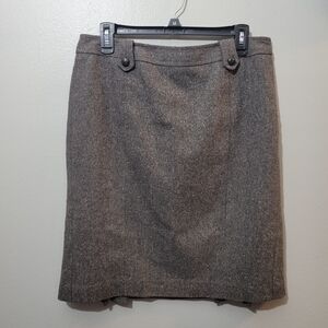 Ann Taylor Charcoal Pencil Skirt